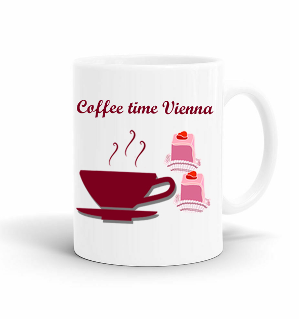 Keramiktasse Coffee Time